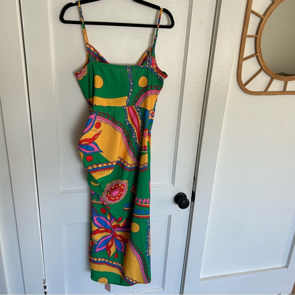 NWT Micas Patterned Cocktail Dress with adjustable straps - Picture 12 of 12